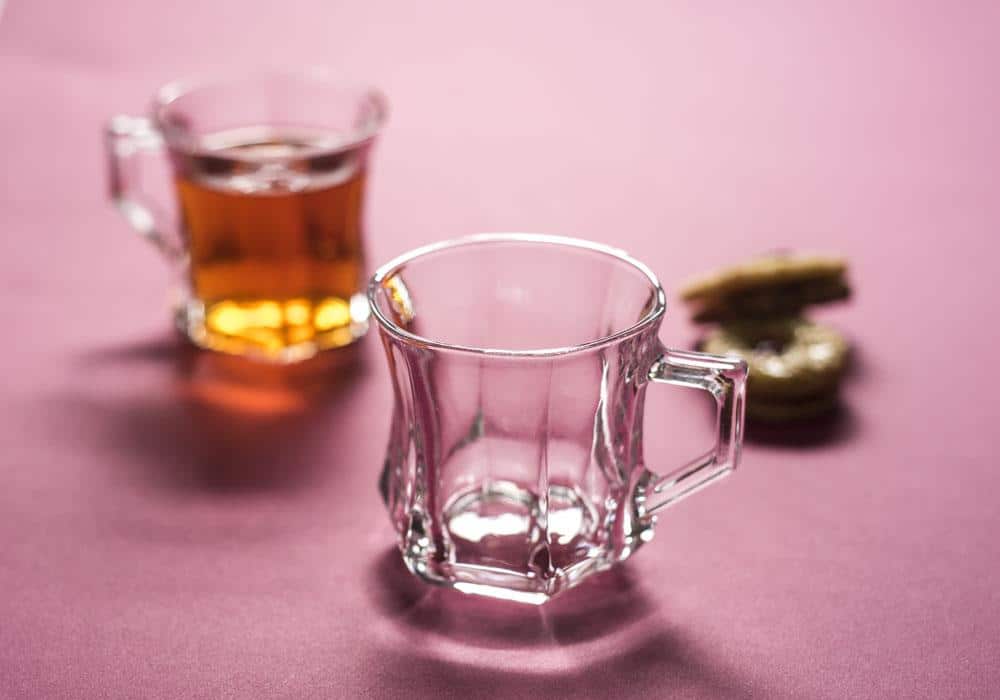 فنجان بلور گلکسی کوتاه وارداتی- مرکز تخخصی بلورشاپ
